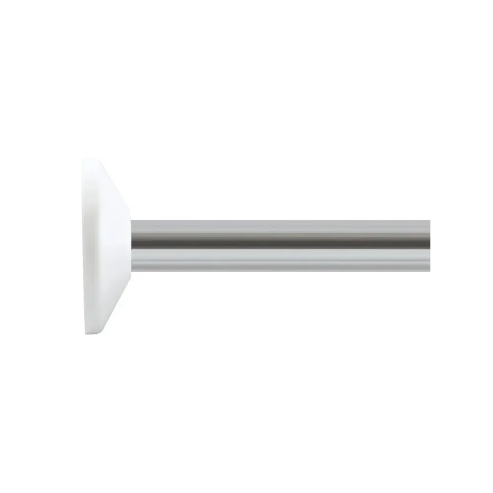 Asta para cortina de ducha angular componible en aluminio modelo Magic De uso general - Cromado