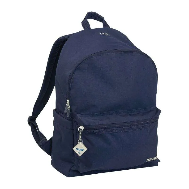 Motosierra de Mano Milan Serie 1918 Mochila Urbana 22L - Bolsillo Delantero + 2 Bolsillos Laterales - Asas Regulables y Ac...