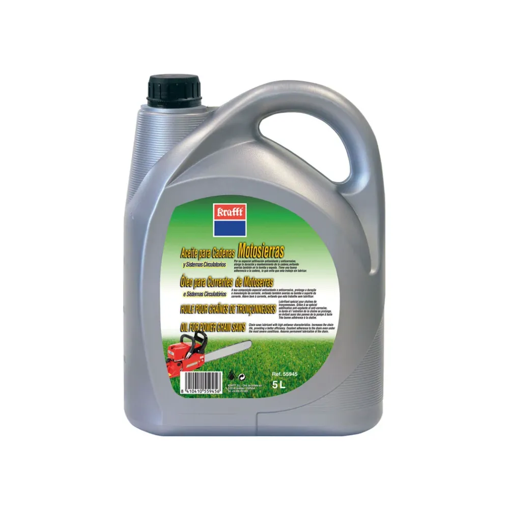 Aceite Especial para Cadenas de Motosierra 5 Litros