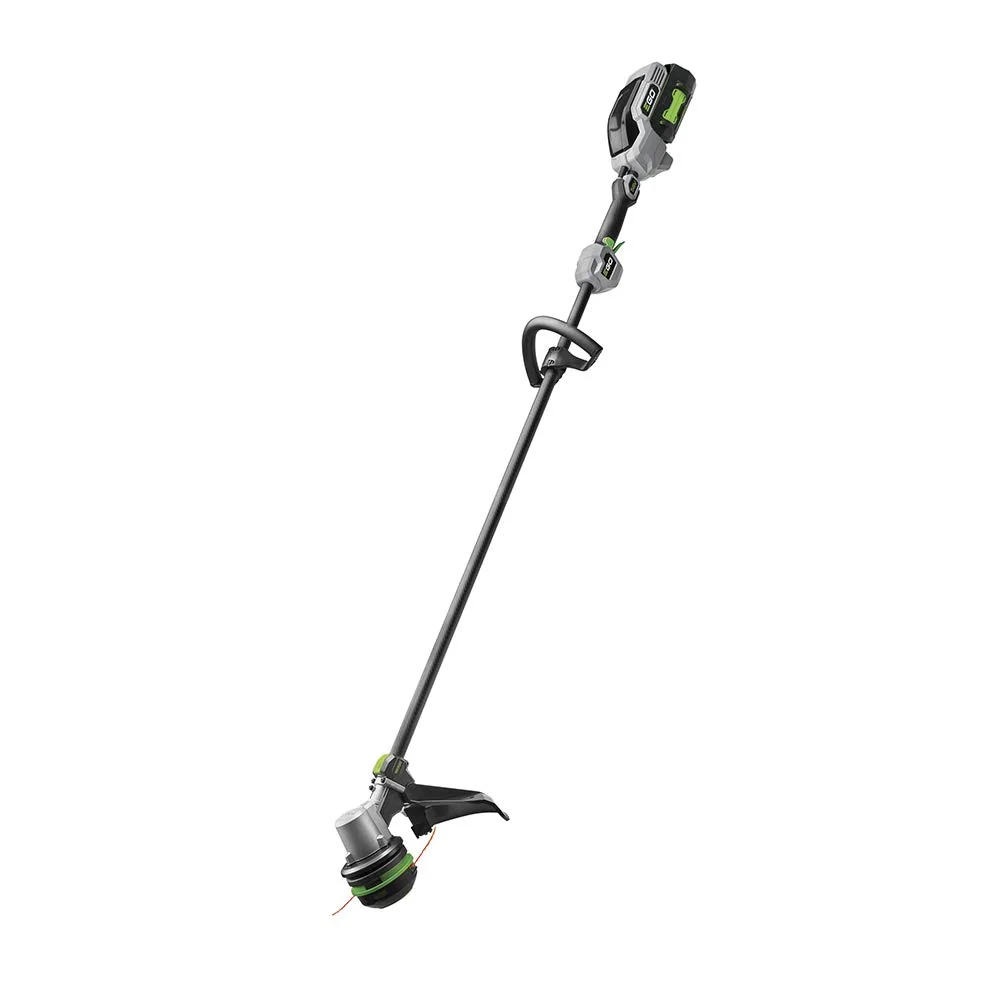 EGO Power+ 15 . String Trimmer Powerload and De carbono Fiber Straight Shaft 5.0Ah Battery and Charger Included