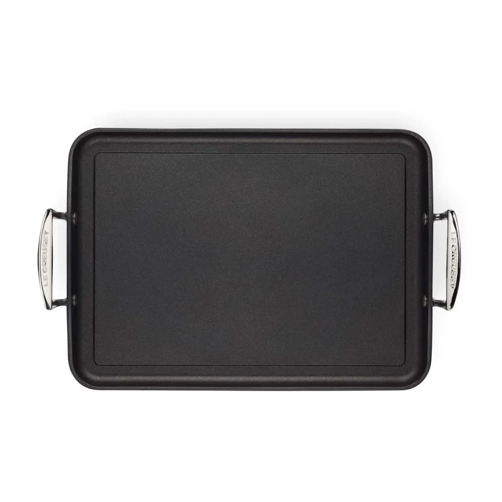 Cepillo de Limpieza para Parrilla lisa rectangular antiadherente TNS PRO Le Creuset
