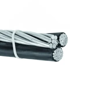 250' 2-2-2 Shrimp En aluminio Triplex Overhead Service Drop Cable