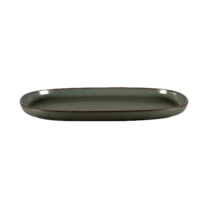 Cortabordes para Jardín Charola Rectangular Borde Grande 33 Cm Verde Caldera Ease