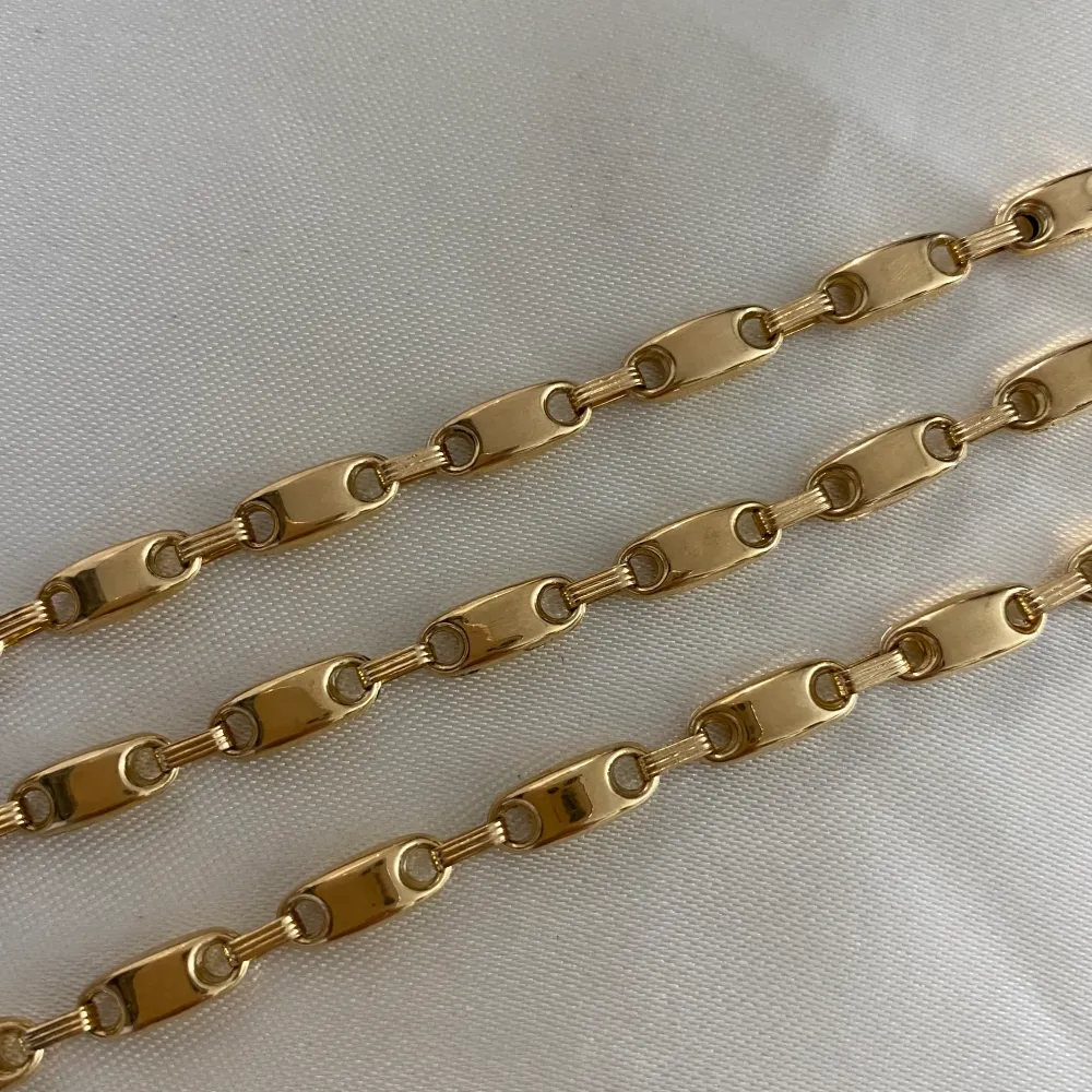 Cadena Rustica 19.25gr/70cm Oro Amarillo para Canalón de Techo