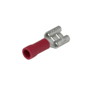 10.916/4,8/R/BOX CAJA 10ud FASTON HEMBRA 4,8mm con 2 Compartimentos