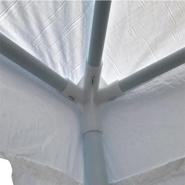 Carpa 7house cuadrada impermeable blanco 245x295x295 cm