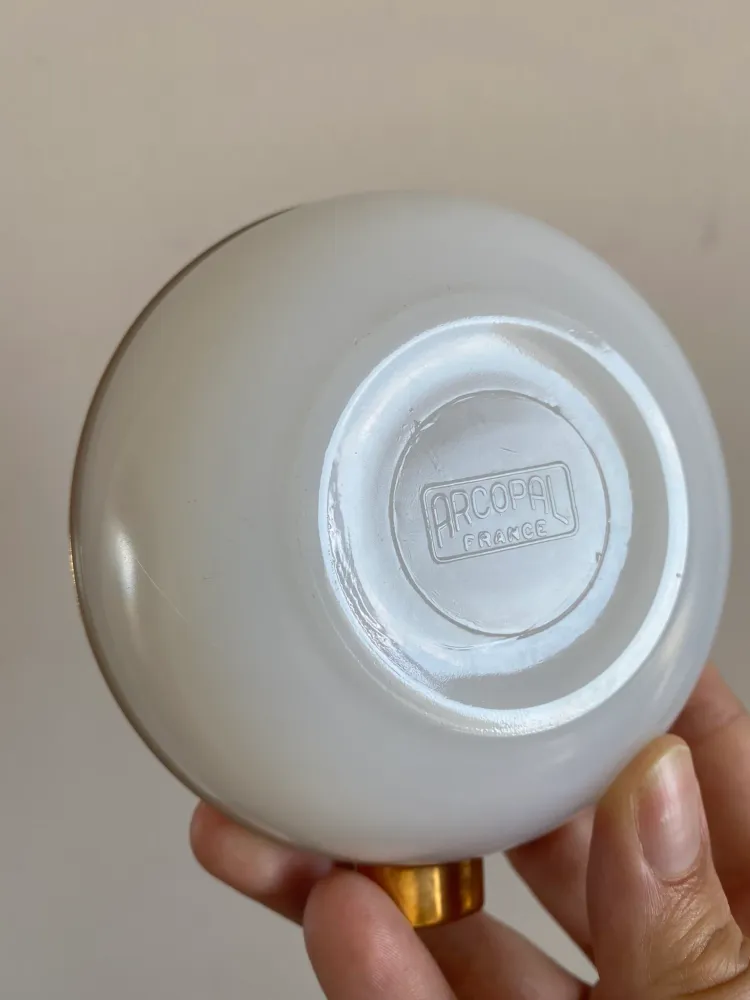 Cendrier arcopal retro