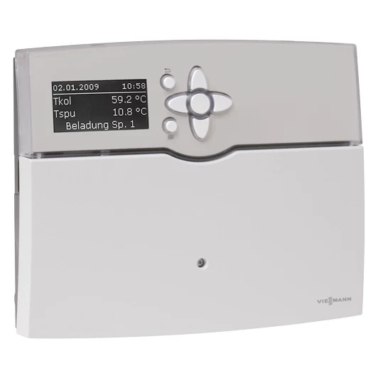 Vitosolic 200, modelo SD4: Controlador Solar Electrónico Multifuncional con Sensor de Luz Crepuscular