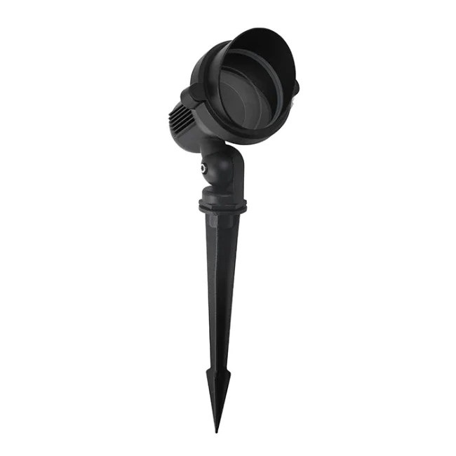 Profesional Certificado Estaca jardín aluminio negro IP65 Ø 9x37 cm GU10 - ANES0001