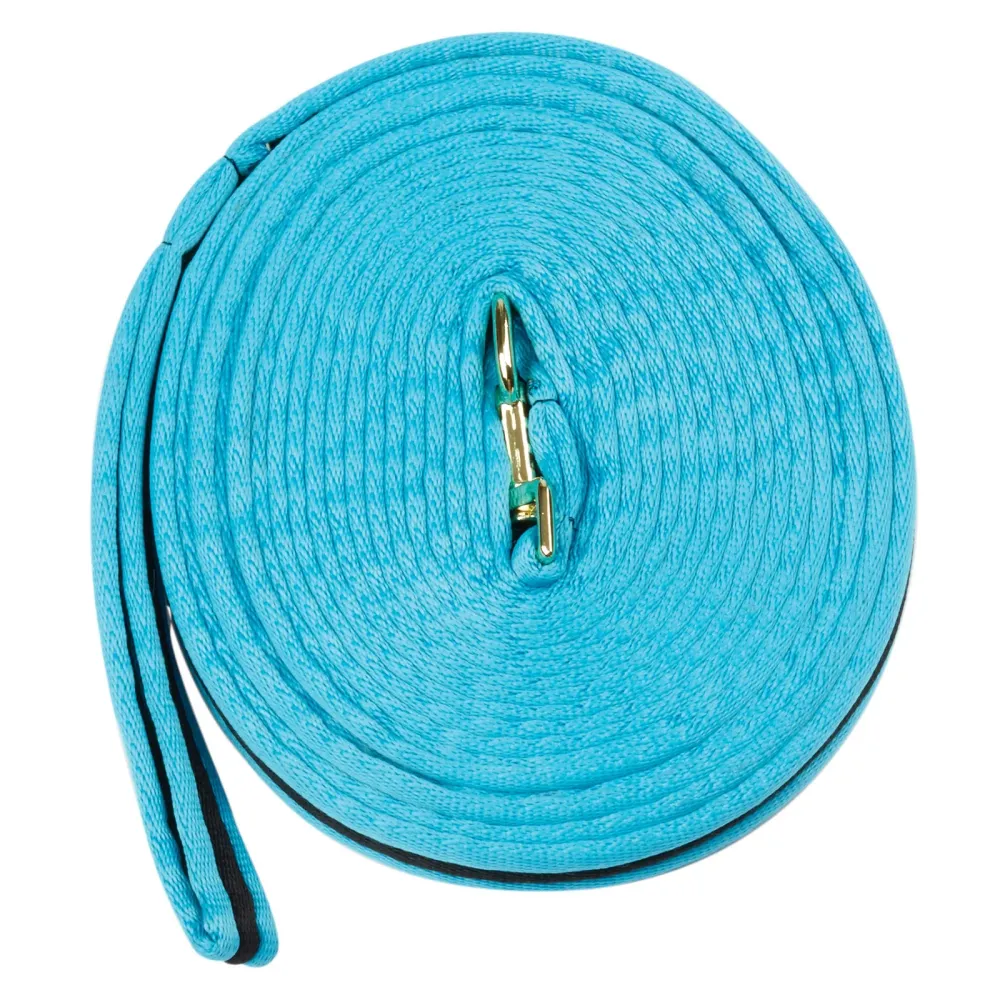 Brights Rienda de cuerda acolchada bicolor 8m Aquamarine/Black 8 m sin Productos Químicos