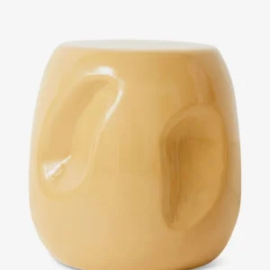 currents ceramic side table