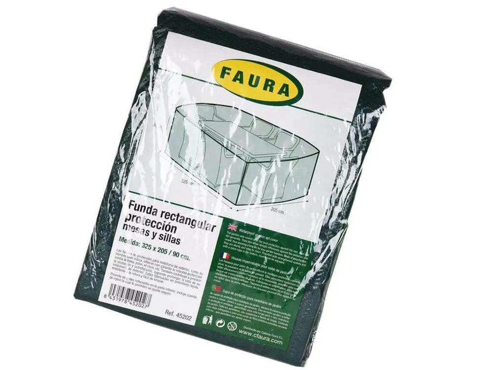 Cubierta Impermeable Fundas protectoras rectangular para mobiliario Exterior Faura
