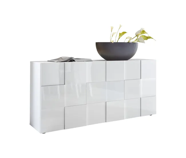 Buffet Dama 3 puertas estilo damero - L181 cm