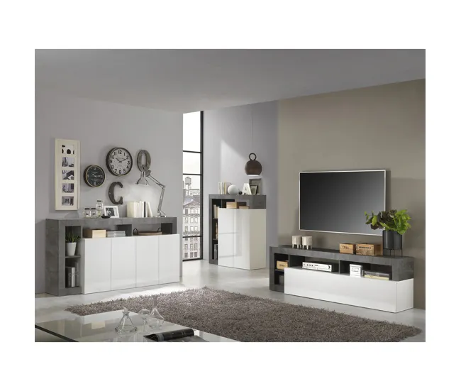 Buffet 4 puertas Francfort - L184 cm