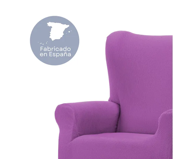 Cubierta Elástica Funda Cubre Protector Sillón Relax Java Fucsia Donegal Collections
