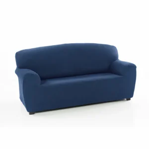 Cubierta Impermeable Funda para Sofá Sofakover Romeo 180 - 220 cm 3 plazas - Azul