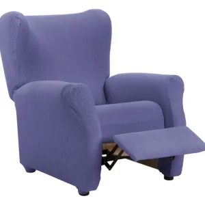 Funda Cubre Protector Sillón Relax Java Lila Donegal Collections con Ventanas de Ventilación
