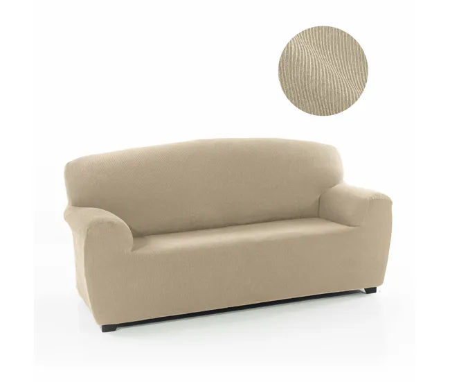Funda para Sofá Sofakover Romeo 180 - 220 cm 3 plazas - Arena