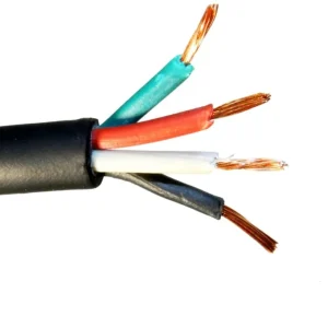 1000' 12/4 SOOW Ébano Portable Power Cable 600V UL CSA