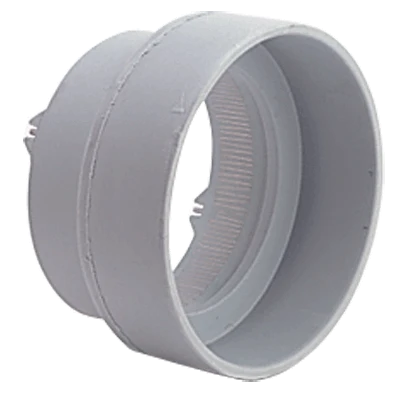 12" X 4" Polypropylene Flame Retardant Chemical Waste Bushing Socket X Spigot L39412