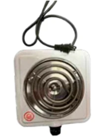 Espátula Ancha de Parilla Electrica Rectangular 1 Quemador 1000W, ELI Electric P1-1000