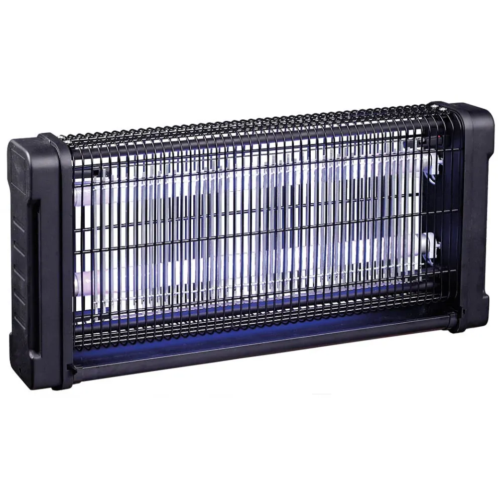 001605384 MATAINSECTOS ELECTRICO 2x15W NEGRO GSC Funciona con Electricidad