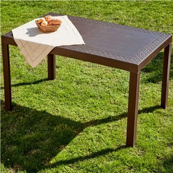 Mesa de exterior Dream Shaf con Base de Parasol