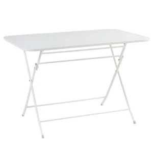 Mesa Plegable Mesa plegable Sande rectangular - Negro