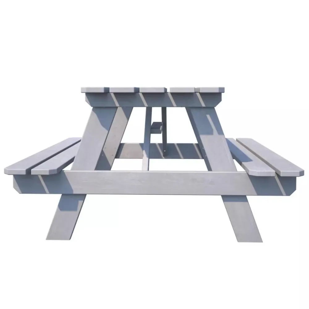 Mesa picnic infantil Soulet Resistente las Manchas