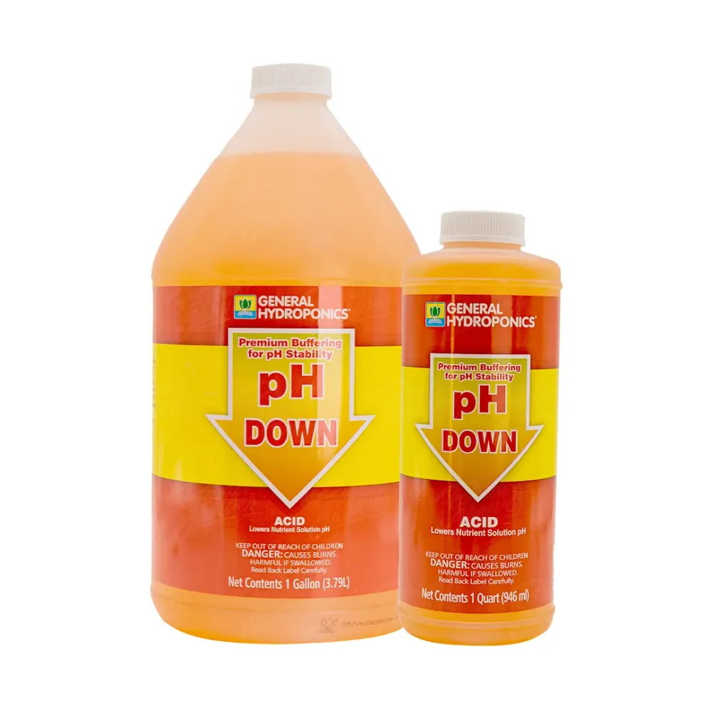 PH Down | General Hydroponics - Redutor de pH para Uso Doméstico