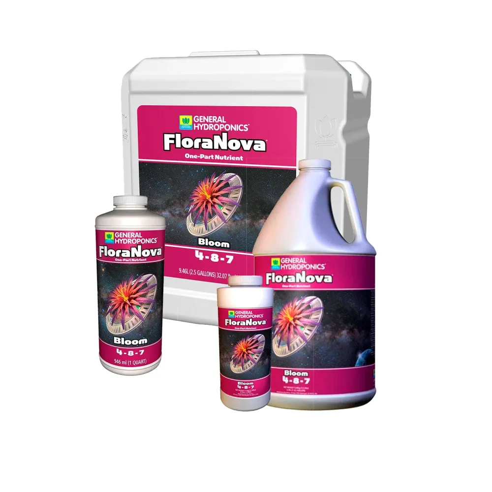 Sistema Hidropónico Premium FloraNova Bloom | General Hydroponics - Fertilizante Base Para Floración