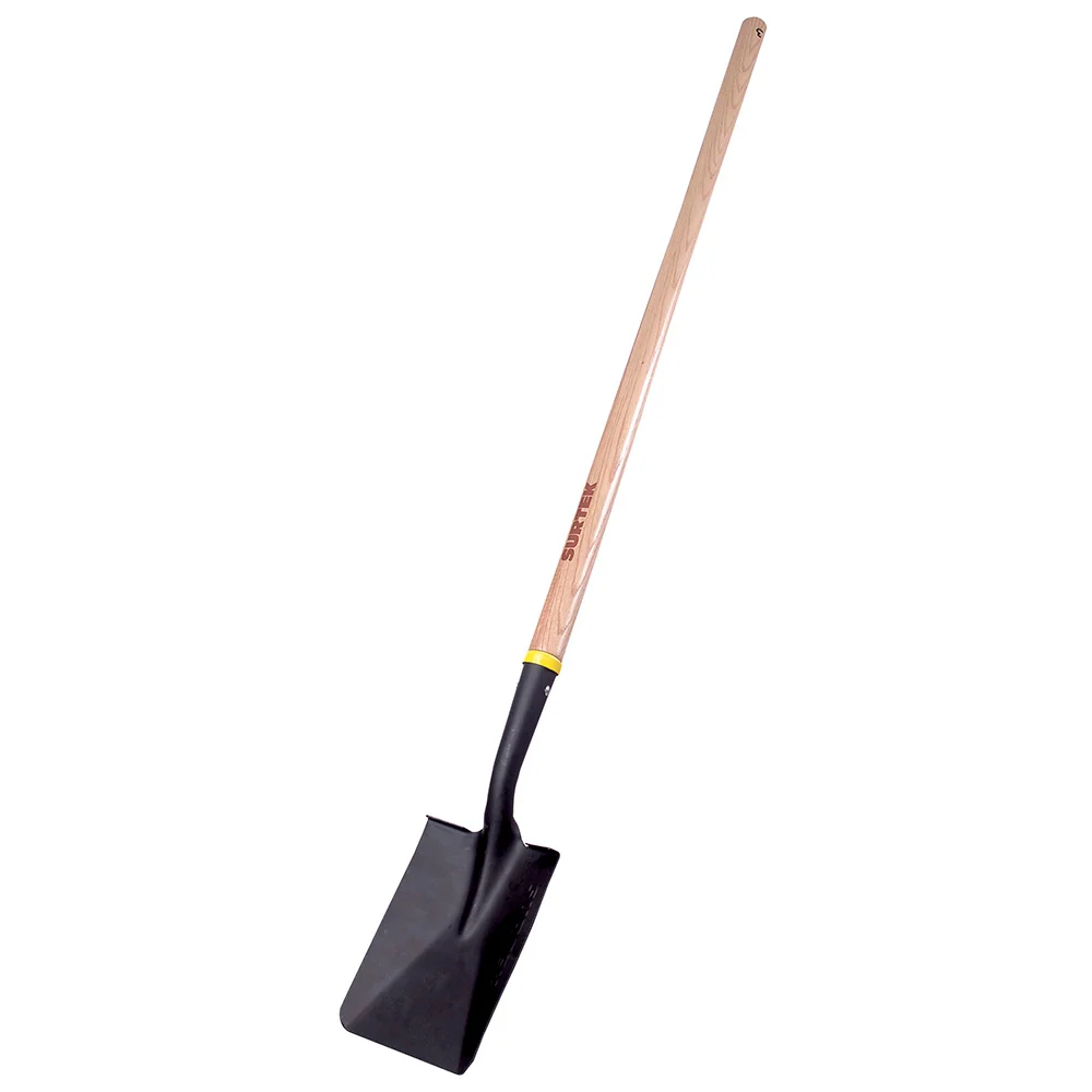 Ergonómico Premium Pala con mango amplio de madera, cuadrada Surtek