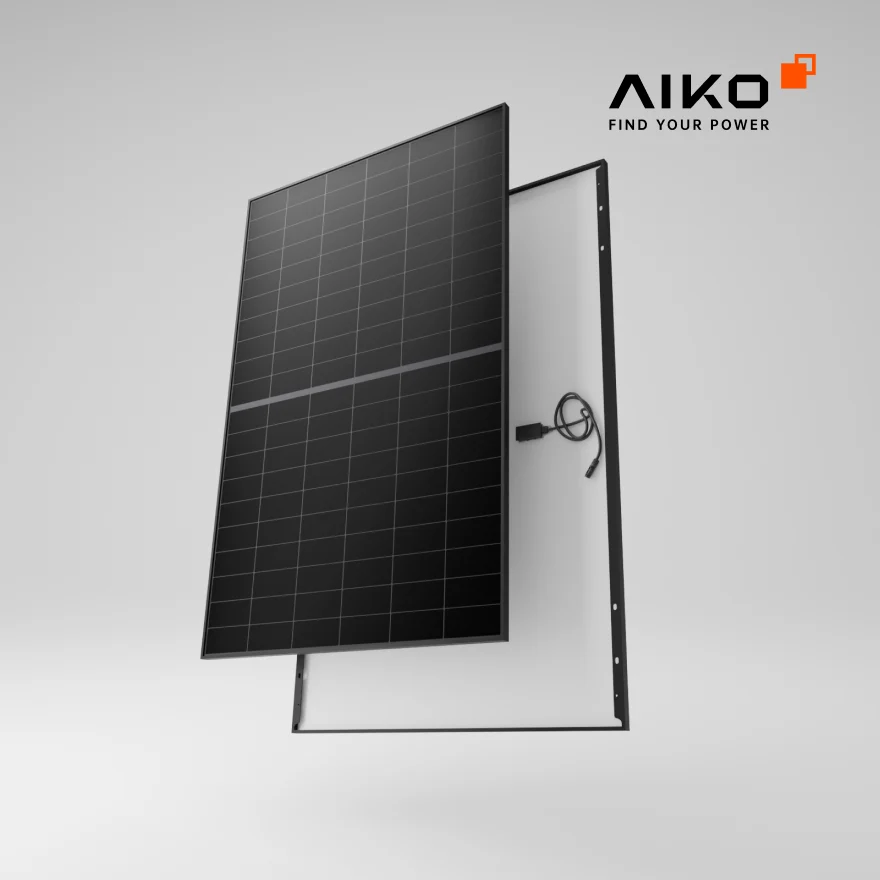 AIKO N-type ABC Carbón 450W Panel Solar