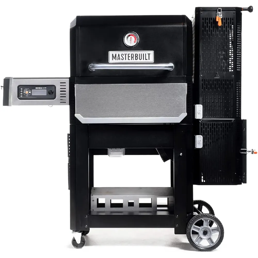 Gran Capacidad para Barbacoa MASTERBUILT 800 Gravity Series - MB20040221 Parrilla de carbón y ahumador