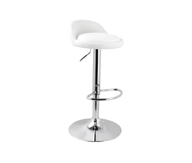 Taburete ajustable SEDA blanco