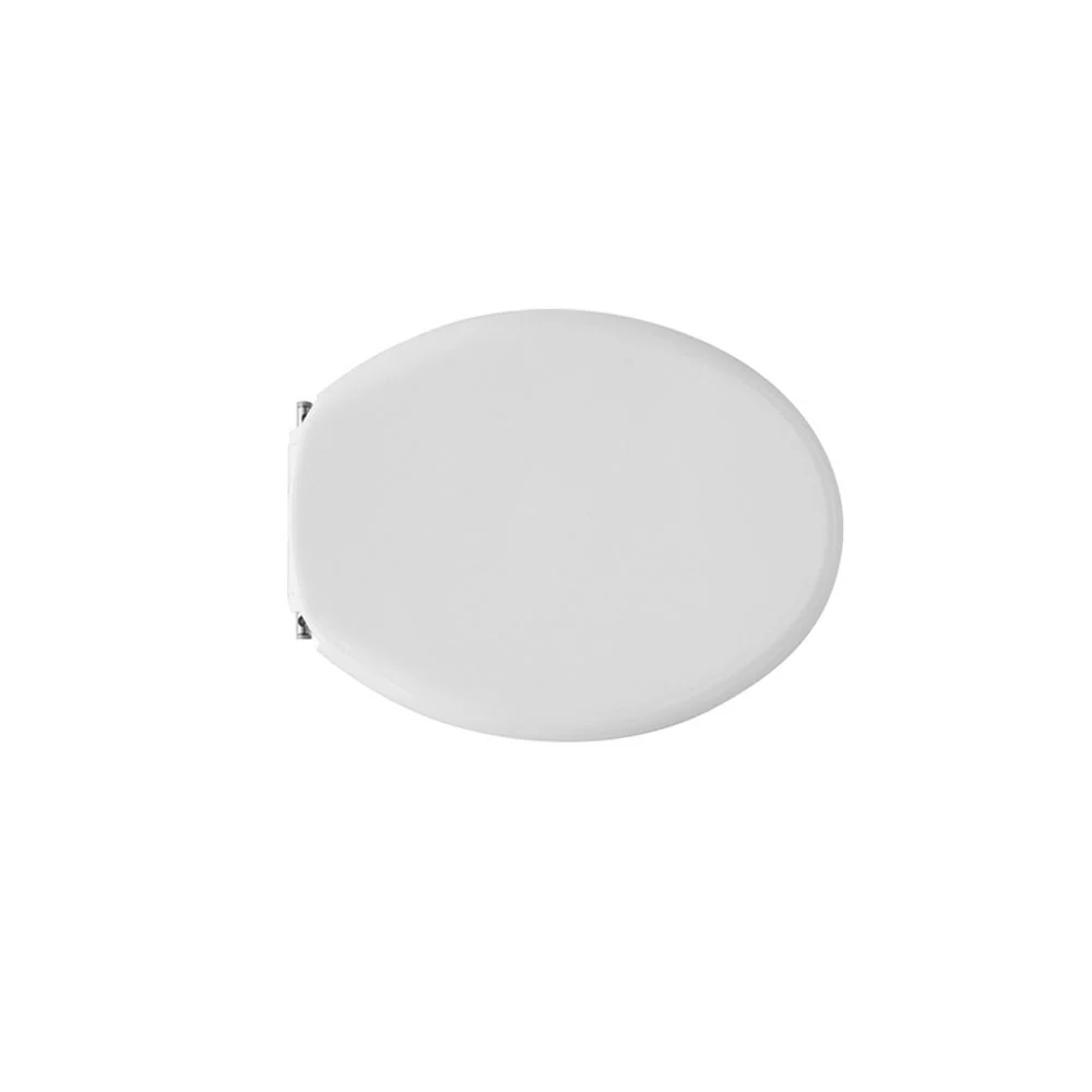 Asiento de inodoro adaptable Dianter 2 termoendurecido blanco bisagras ajustables Resistente al Óxido