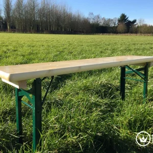 2 x Bierbank 110 cm x 25 cm KING ® - tweede keuze | Resistente al Sol y la Lluvia