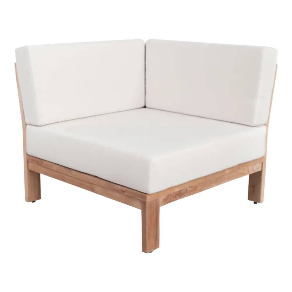 Resistente la Intemperie Morris Outdoor Sofa - Hoek - Teca