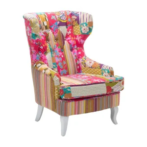 Resistente la Intemperie Sillón tapizado patchwork de varios colores MOLDE