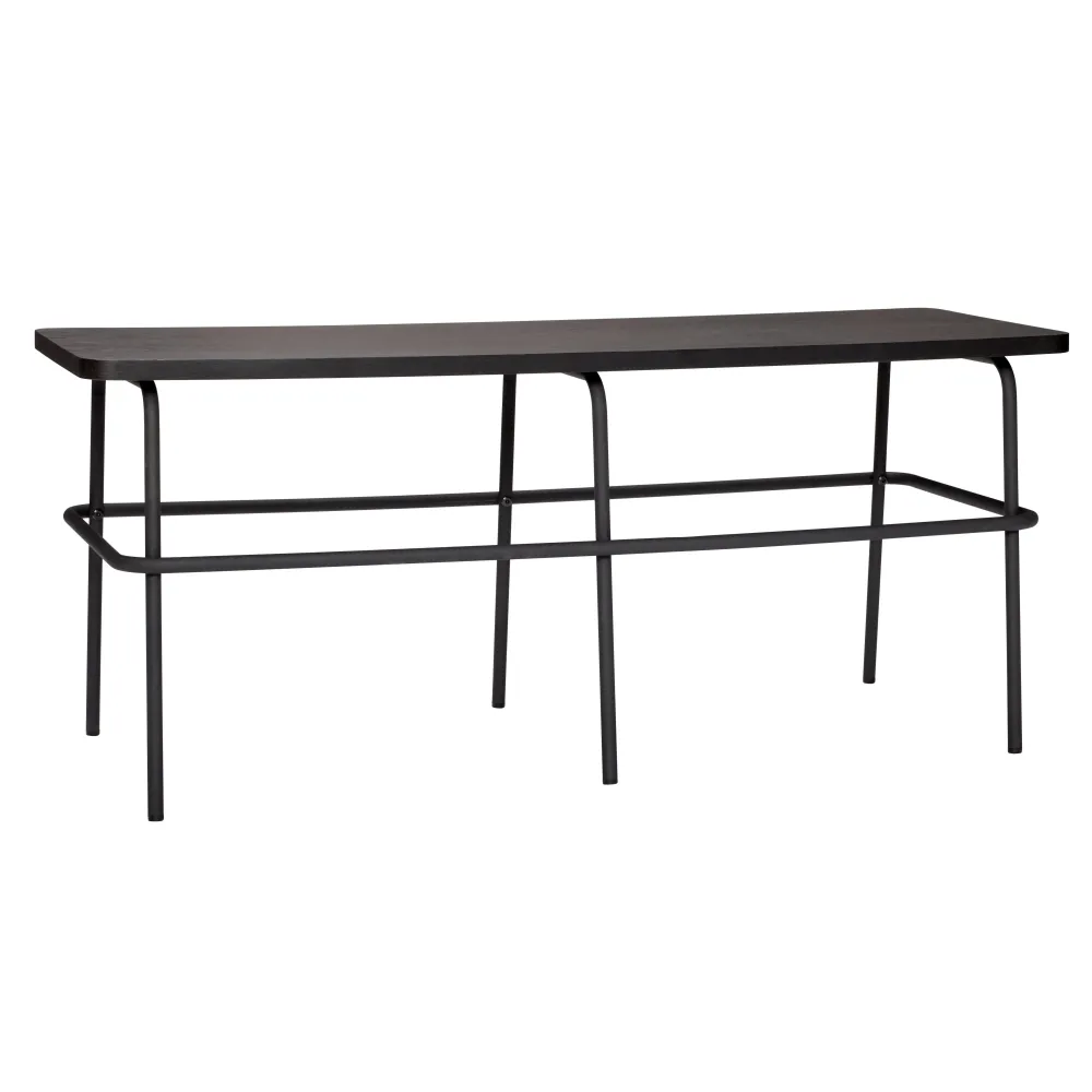 Sillón de Jardín Hübsch Sofá Essen negro