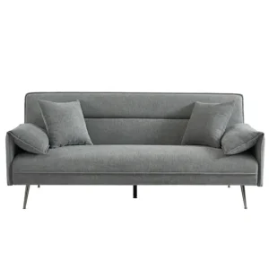 Sofá cama EIDEN 3 plazas color gris Fácil Transporte