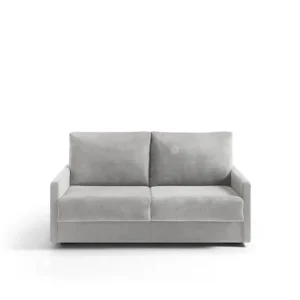 Sofá cama 3 plazas AVA color gris | Apilable | Ligera