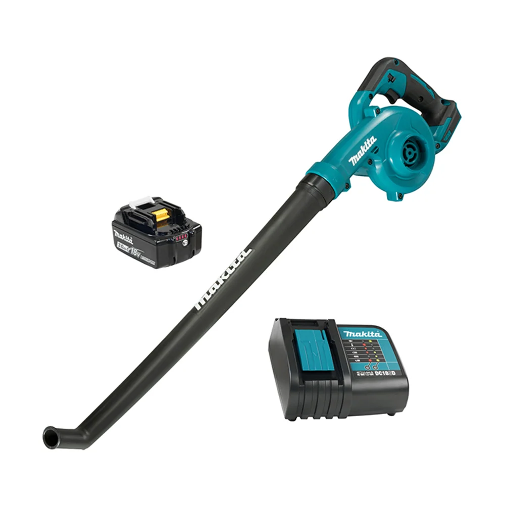 Soplador 18V 3.0Ah LXT con tobera para jardín Makita DUB186SF Ligero y Potente