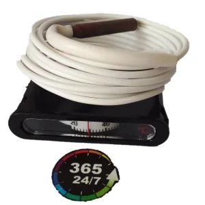 TERMÓMETRO RECTANGULAR 11x65mm 20/140ºC | Impermeable | Resistente UV