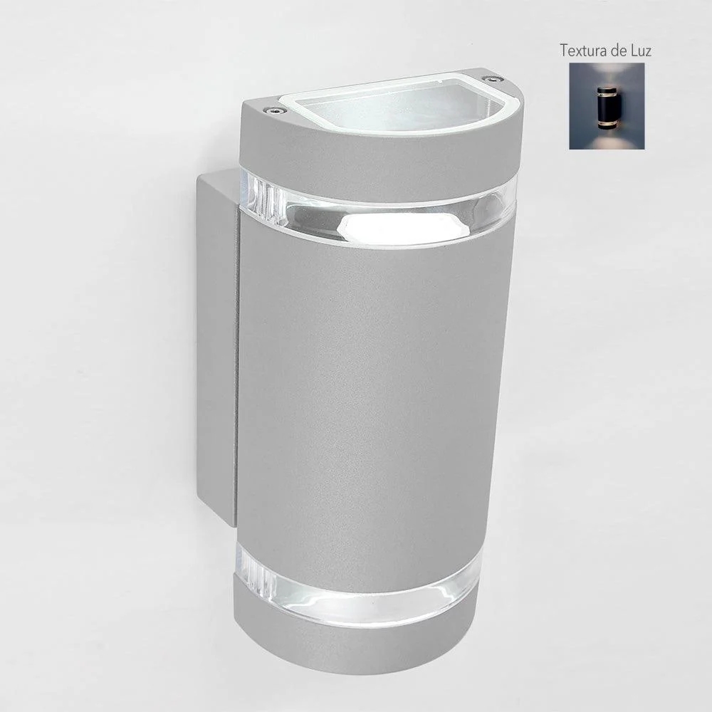 Lampara exterior | toledo satinado con Base de Cemento Incluida