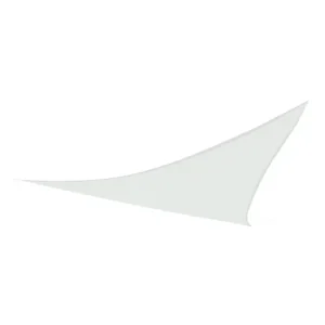 Sombrilla de Mercado Toldo sombreo triangular Aktive Garden color blanco