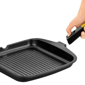 A481428 ASADOR GRILL RAYADO ÁGIL CLICK Ø28cm BRA para Asar la Parrilla